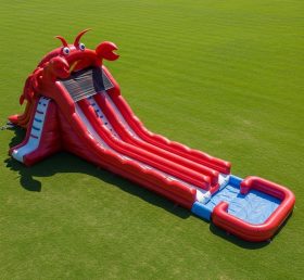 T8-9260 Crab Inflatable Water Slide