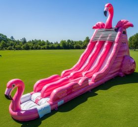 T8-9269 Flamingo Inflatable Water Slide