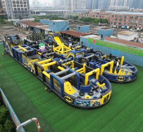 CR2-13 Batman Theme Challenging Run Giant Inflatable Obstacle Courses