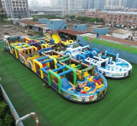 CR2-170 Zootopia Theme Challenging Run Giant Inflatable Obstacle Courses