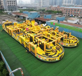 CR2-175 Bee Theme Challenging Run Giant Inflatable Obstacle Courses
