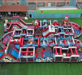 CR2-263 Astro Boy Theme Challenging Run Giant Inflatable Obstacle Courses