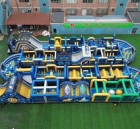CR2-288 Cryptocurrency Theme Challenging Run Giant Inflatable Obstacle Courses