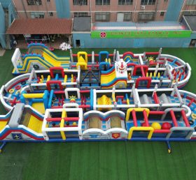 CR2-302 Gundam Theme Challenging Run Giant Inflatable Obstacle Courses