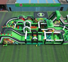 CR2-344 Ben 10 Theme Challenging Run Giant Inflatable Obstacle Courses