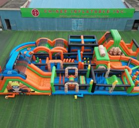 CR2-415 Naruto Theme Challenging Run Giant Inflatable Obstacle Courses