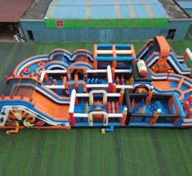 CR2-416 Naruto Theme Challenging Run Giant Inflatable Obstacle Courses