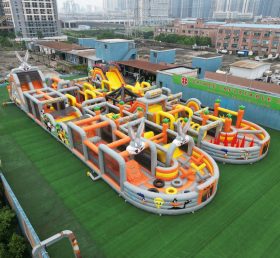 CR2-64 Looney Tunes Theme Challenging Run Giant Inflatable Obstacle Courses