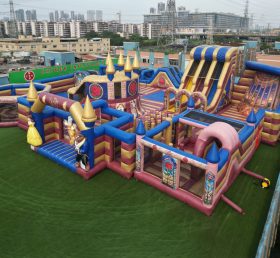 GF3-111 Beauty and the Beast Theme Inflatable Park