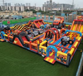 GF3-115 Blaze Monster Theme Inflatable Park