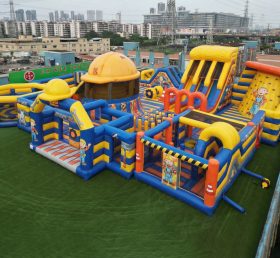 GF3-117 Bob the Builder Theme Inflatable Park