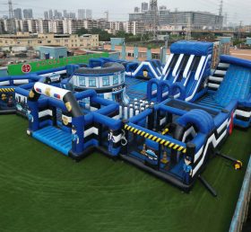 GF3-214 Police Station Theme Inflatable Park