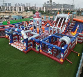 GF3-223 Rocket Theme Inflatable Park