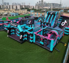 GF3-257 TikTok Theme Inflatable Park