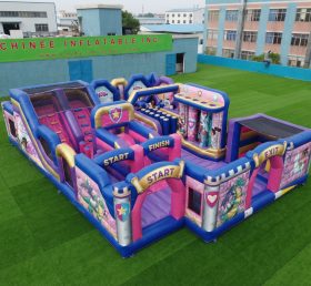 GF3-367 Nella Knight Theme Inflatable Park