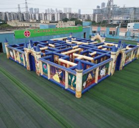 MAZE1-13 Beauty and the Beast Theme Inflatable Maze