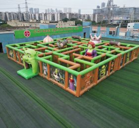 MAZE1-137 Shrek Theme Inflatable Maze