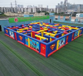 MAZE1-149 Superman Theme Inflatable Maze