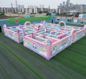 MAZE1-174 Unicorn Theme Inflatable Maze