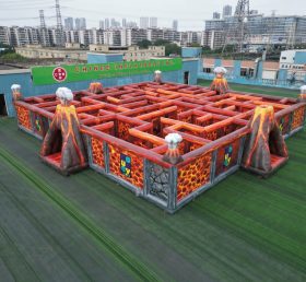 MAZE1-175 Volcano Theme Inflatable Maze