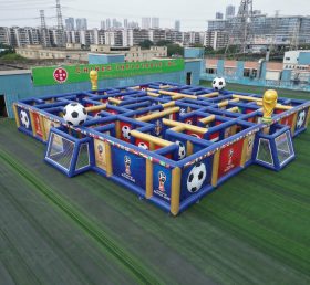 MAZE1-182 World Cup Theme Inflatable Maze