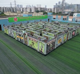MAZE1-184 Zombie Theme Inflatable Maze