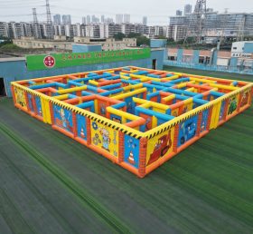 MAZE1-20 Bob the Builder Theme Inflatable Maze