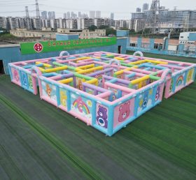 MAZE1-26 Care Bears Theme Inflatable Maze