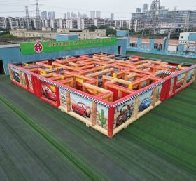 MAZE1-27 Cars Theme Inflatable Maze