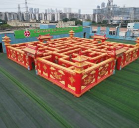 MAZE1-30 Chinese Style Theme Inflatable Maze