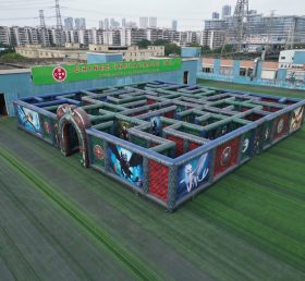 MAZE1-74 How to Train Your Dragon Theme Inflatable Maze