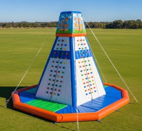 T11-4162 Blippi Wonders Theme Inflatable Climbing Wall