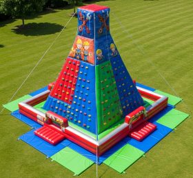 T11-4166 Bob the Builder Theme Inflatable Climbing Wall