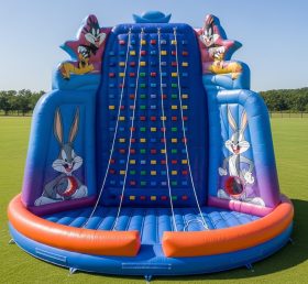 T11-4244 Looney Tunes Theme Inflatable Climbing Wall