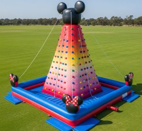 T11-4264 Mickey & Minnie Theme Inflatable Climbing Wall