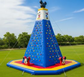 T11-4269 Mickey & Minnie Theme Inflatable Climbing Wall