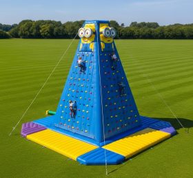 T11-4276 Minions Theme Inflatable Climbing Wall