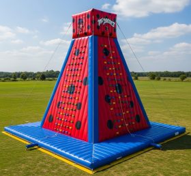 T11-4282 Miraculous Ladybug Theme Inflatable Climbing Wall