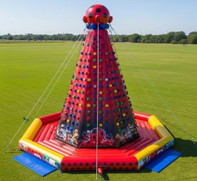 T11-4283 Miraculous Ladybug Theme Inflatable Climbing Wall