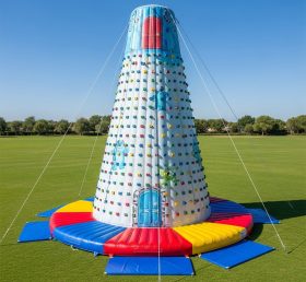 T11-4291 Monsters Inc Theme Inflatable Climbing Wall