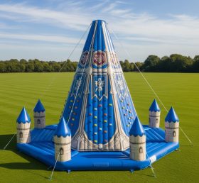 T11-4302 Nella Knight Theme Inflatable Climbing Wall
