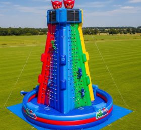 T11-4329 PJ Masks Theme Inflatable Climbing Wall