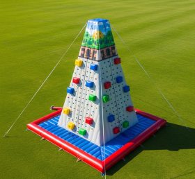 T11-4350 Roblox Theme Inflatable Climbing Wall