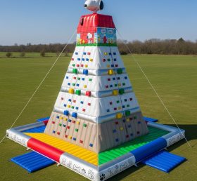 T11-4372 Snoopy Theme Inflatable Climbing Wall