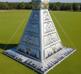 T11-4404 Superman Theme Inflatable Climbing Wall