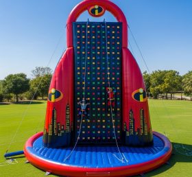 T11-4423 The Incredibles Theme Inflatable Climbing Wall