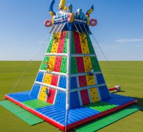 T11-4440 The Simpsons Theme Inflatable Climbing Wall