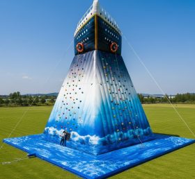 T11-4467 Titanic Theme Inflatable Climbing Wall