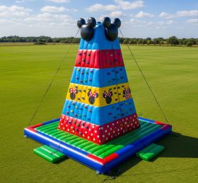 T11-4486 Mickey & Minnie Theme Inflatable Climbing Wall