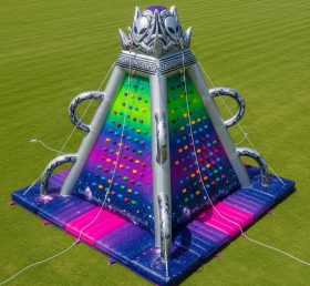 T11-4492 Alien Theme Inflatable Climbing Wall